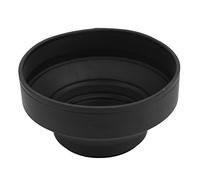 Bewinner Foldable 3-in-1 Camera Lens Hood, 49mm Screw Mount, Anti- & Lens Protection for DSLR/Mirrorless - Metal & Rubber Construction (55mm)