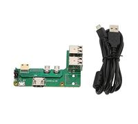 Bewinner for Raspberry Pi Expansion Board, 4 USB HDMI Female GPIO Height for Raspberry Pi for Zero 2W to 3B Expansion Board