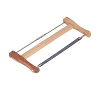 Bewinner Frame Saw Blade Replacement - 580mm Hand Bow Saw for Carpenter, Wood Cutting Teakwood Frame Tool with Manganese Steel Blade & Chrome Vanadium Rope, Woodworking Hardware (Small Size (400mm))