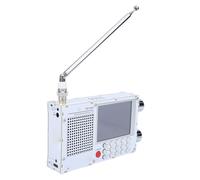 Bewinner Full Band Radio FM LW MW SW, Portable Shortwave Radio with 2.8 Inch LCD Touch Screen, High Sensitivity Digital Tuner Travel Radio with RDS and Bluetooth (White)