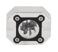 Bewinner G1/4 Thread PC Water Cooling Flow Meter with 8 Blade Impeller, Real Time Coolant Monitoring for Custom Loop Liquid Cooling Systems