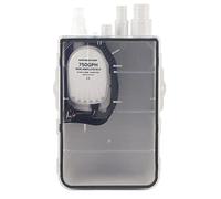 Bewinner G750-01 750GPH Shower Sump Pump with Automatic Switch, Multi-Inlet Bilge Drain Box for Marine Boat Yacht, 12V/24V DC, Submersible (24V)