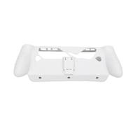 Bewinner Gaming Handheld Console TPU Case, ROG Ally & Ally X 7in 2025 TPU Protective Cover with Kickstand, Complete Guard and Heat Dispersion, Non Slip Texture (White)