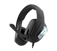 Bewinner Gaming Headset with Noise Canceling Mic for PC Mobile (Black)