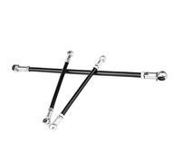 Bewinner Gear Link Rod 3 Pcs Set for 106 1991-2003 Saxo 1994-2004, Shift Gear Connecting Rods 245283+2X2452E1 Replacement, High Strength Aluminum Alloy Rods Direct Fit
