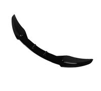 Bewinner Glossy Black Front Bumper Lip Splitter Kit for 1 Series E81 E82 E87 E88 LCI Standard 2008-2011, 3 Pcs ABS Bumper Spoiler Diffuser, Scratch Protection Sporty Car Front Lip (Glossy Black)