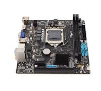 Bewinner H55M Motherboard, PCB M ATX Desktop Motherboard with DDR3 Dual Channel, LGA 1156 Support, VGA HDMI SATA2 USB2.0 USB3.0 for Home Office Gaming PC