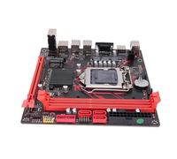 Bewinner H61 LGA 1155 ATX Gaming Motherboard for I3 I5 I7 2nd 3rd Gen, Xeon E3 V2,Dual DDR3 Slots, M.2 SATA, HDMI VGA, PC Computer Motherboard