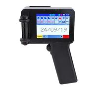 Bewinner Handheld Inkjet Printer with 4.3 Inch HD Touch Screen, Portable QR Code & Barcode Printer Gun for Text/Labels on Wood/Plastic/Fabric, No Cartridge Needed
