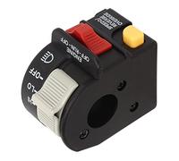 Bewinner Handlebar Switch Assembly Start Kill Headlight Foglight Switch