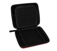 Bewinner Hard Carrying Protective Carrying Bag Case for 2DS Game Console, Hard Shell Case Pouch with Wrist Strap, Game Card Storage with 8 Cards Holders (Red)