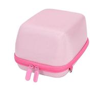 Bewinner Hard Instant Camera Case Fit for Polaroid GO Now Now+ ONESTEP2, EVA Nylon Protective Storage Bag with Shoulder Strap, Shockproof Travel Carrying Case (Pink)