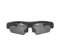 Bewinner HD 1080P Action Camera Glasses, Smart Video Recording Glasses for Cycling, Driving, Hiking, Fishing, Hunting (Black)