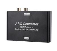 Bewinner HD Multimedia Interface ARC Converter, 192KHz Digital to Analog Audio Adapter with Optical and 3.5mm Jack Aluminum Alloy for ARC TV Sound Systems