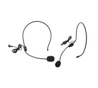 Bewinner Headworn Microphone, 3.5mm Wired Headset Mic with Unidirectional Pickup for Clear Sound, Compatible with Speaker, Amplifier, PC for Teaching, Speech, Stage Performance