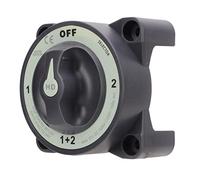 Bewinner Heavy Duty 4 Position Marine Battery Cut Off Switch 500A, Battery Disconnect Switch for RV Boat with AFD, IP66 Selector for Outboard Engines