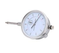 Bewinner High Accuracy 0-10mm Mechanical Dial Test Indicator Pointer Type Dial Gauge Stainless Steel Measuring Tool for Fine Machining Shaft Runout Error Measurement (0-20mm)