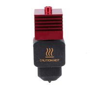 Bewinner High Flowrate 3D Printer Hotend 0.4mm Nozzle, Replacement for Bambu Lab H2D, H2D Combo, A1, A1 Mini, Nano Coated Red Cooling Block, Hardened Steel