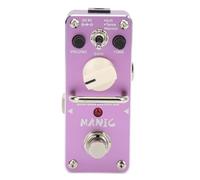 Bewinner High Gain Purple Distortion Guitar Pedal for Metal, True Bypass, Analog Circuit, Durable Metal Material, Compact Design
