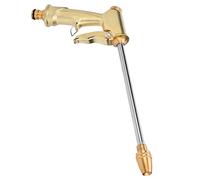 Bewinner High Pressure Car Washing Water Gun, Brass Electroplating All Metal, 360° Rotating Nozzle, Multi-Level Spray, Proof, 2X Pressure, for Car Wash, Watering Flowers, Floor