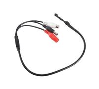 Bewinner High Sensitivity Mini Microphone Sound Pickup for CCTV Security Camera DVR - Low Noise, Fidelity, Wide Range 10-50 Sq Meter, DC 9-12V