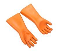 Bewinner High Voltage Insulated Electrician Gloves 25,000V Rubber Safety Protective Work Gloves 1.8mm Thick Cut & Puncture Resistant Ergonomic for Electrical Maintenance