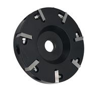 Bewinner Hoof Trimming Disc for Cattle Horse Sheep - 8 Vane/Wing Grinding Wheel, 10cm Diameter, Hard Alloy for Livestock Hoof Repair & Wood Polishing