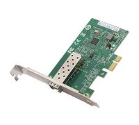 Bewinner I210 Chip Gigabit Ethernet Network Card, 10/100/1000Mbps PCI-E X1 Fiber SFP Adapter for Server & Desktop, Low Profile Bracket Included