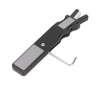 Bewinner Ice Skates Blade Sharpener Ceramic Edge Emery Stone Grinder Tool - Lightweight Portable for Speed Skating, Ice Hockey Blades & Outdoor, Fast Efficient Grinding