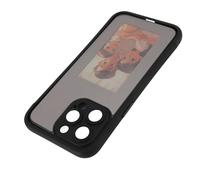 Bewinner Ink Screen Smart Phone Case for 15 Pro Max Black, NFC Photo Rear Projection DIY Customizable Case with 3.52" E-Ink Display, No Battery Required