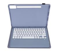 Bewinner Keyboard Protective Cover Case, for Tab P12 12.7inch Tablet 2023 with Adjustable Angle,TPU Tablet Case with Magnetic Removable Keyboard TB370FU TB371FC (Purple)