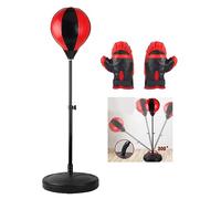 Bewinner Kids Punching Bag Set Improve Emotional Regulation for Physical Exercise with Gloves Applicable scene: Children (S 1.1m / 43.3in with Small Gloves)