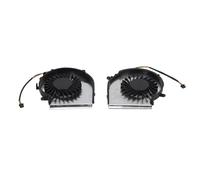 Bewinner Laptop CPU GPU Cooling Fan for GE62 GE72 PE60 PE70, 3Pin 3 Wire CPU Cooling Fan GPU Fan Cooler Kit for GL62 GL72 GP62 GP72 MS 16J1 MS 16J5 MS 1791 MS 1795