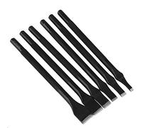 Bewinner Leather Stitching Chisel Set, 6PCS Carbon Steel Pricking Tool | Pricking Tool, Leathercraft Chisel, Carbon Steel, Anti-Slip Grip, 6 Piece Set, 3mm to 12mm, For Leather Sewing,