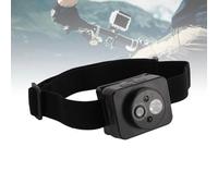 Bewinner LED Headlamp Wearable Camera, Head Mounted Camera 1080P, Handsfree Cycling Video Recorder with 45 Deg Adjustment, Smart Sensing for Sports