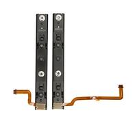 Bewinner Left Right Sensor Slide Rail Replacement for N, Iron Game Console Slider Bracket, Easy Plug and Play, Compact Left Right Slide Rails for Controllers
