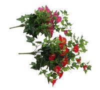 Bewinner Lifelike Artificial Morning Glory Flower Garland for Wall Decor
