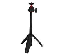 Bewinner Lightweight Travel Camera Tripod, Aluminum Desktop Tripod Stand with 360° Rotation & Non-Slip Silicone Pad, 1/4in Screw Interface for Phone and Camera