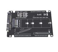 Bewinner M.2 NGFF SSD to 2.5 Inch Serial ATA Adapter Shockproof B Key SSD Adapter for Various SSD Sizes, Stable Data Transmission, with Support for Multiple Operating Systems