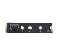 Bewinner M.2 NVMe to OCuLink Adapter, PCIe 4.0 X4 for NUC, Server | Host Card With 42 Pin Port, Fits 2230 2242 2260 2280 Drives, Gold Plated Contacts, EGPU Docking, U.2 Storage