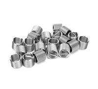 Bewinner M12 X 1.5 Thread Repair Insert Kit, 20Pcs Stainless Steel Wire Thread Insert Bushing Sleeve Screw, 2.5D Length Helical Coil for Stripped Restoration, Industrial Fastening (1.5D)
