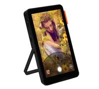 Bewinner Magnetic Phone Vlog Selfie Monitor Screen, Using Rear Camera for HD Selfies, Smart Mode Adaptation, Wireless Selfie Monitor Screen for Vlog Live Stream TikTok, 4 Inch 1136x640