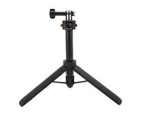 Bewinner Magnetic Selfie Stick Tripod for Pocket 3 Action 5 Pro 4 3, Extendable 19 53cm Aluminum Alloy Tabletop Tripod with 4 Level Adjustment, Vlogging Kit for X5 X4 ACE Pro
