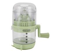 Bewinner Manual Citrus Juicer for Oranges, Lemons & Grapefruits | Hand Operated, No Power Needed, Food Grade Stainless Steel & Plastic, Compact & Portable for Home, Travel, Camping (Green)