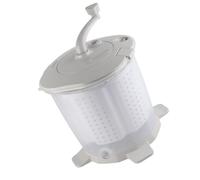 Bewinner Manual Non Electric Hand Crank Washing Machine Portable for Dormitory Apartment Camping, Nordic Grey 1200RPM Spin Dryer Detachable Basket Suction Cup Feet