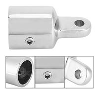 Bewinner Marine Grade 316 Stainless Steel Eye End Cap for Bimini Top Connecting Hardware, 7/8" 1" Eye End Fitting for Boat Deck Mount Hinges Jaw Slides, 2 Pack (7/8# (inner diameter: 22mm) 2 pieces