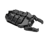 Bewinner Metal 3 Button Push Slider Toy - Egyptian Scarab Design Sensory Fidget Toy & Bottle Opener Gadget for Adults, Men & Women (Black)