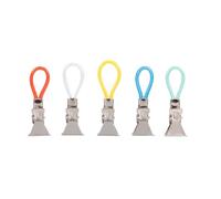 Bewinner Metal Clips for Towel Strong Loop Clips 10PCS Towel Hooks for Kitchen Bathroom Afternoon Tea (5)