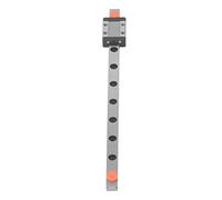 Bewinner MGN9C Linear Guide Rail 100mm Miniature Linear Rail Slide Guide for CNC 3D Printer Miniaturized Equipment, Bearing Steel Sliding Block with High Accuracy and Self Aligning Function (200mm)