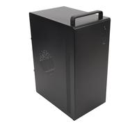 Bewinner Micro ATX ITX Desktop Computer Case with 4 PCIe Slots, USB 3.0 & 2.0 Ports, Supports HDD & SSD, Gaming PC Case for Office & Home, Black Steel